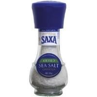 saxa salt natural salt grinder 90g